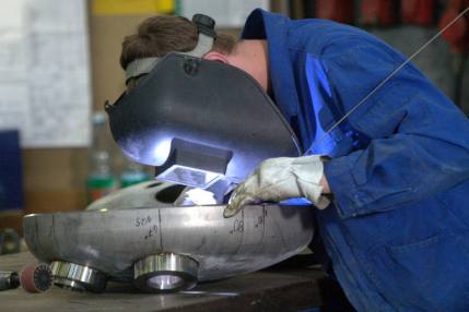 Manual TIG welding